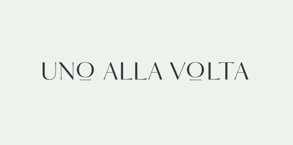 Uno Alla Volta